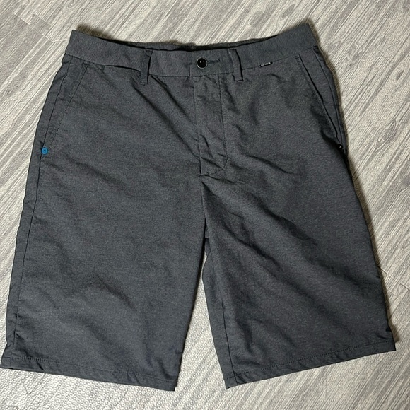 Hurley Dri Fit Gray Shorts Size 30 - Picture 1 of 5